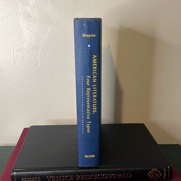 Vintage American Literature Four Representative Types Hardcover Book 1964 - Picture 2 of 15
